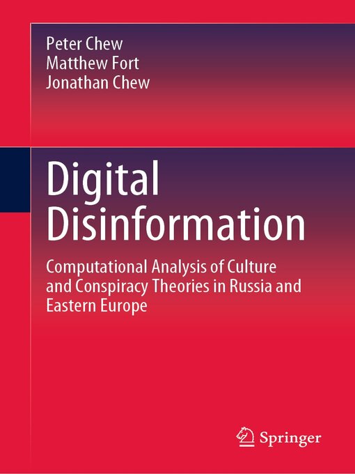 Title details for Digital Disinformation by Peter Chew - Available